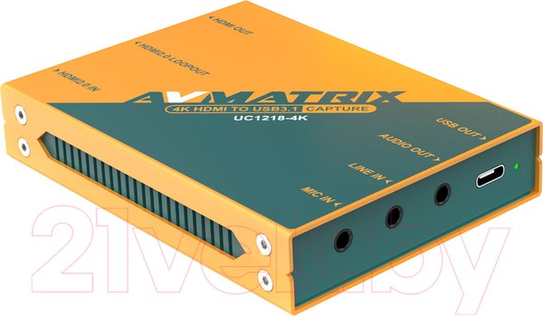 Изображение товара Устройство видеозахвата Avmatrix UC1218-4K HDMI USB / 30432