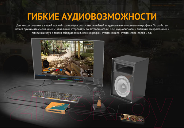 Изображение товара Устройство видеозахвата Avmatrix UC1218-4K HDMI USB / 30432