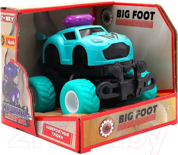 Изображение товара Автомобиль игрушечный Funky Toys Катапульта / FT97963 (бирюзовый)
