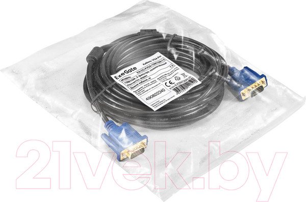 Изображение товара Кабель ExeGate EX-CC-PVGA-15M15M-7.5 (7.5м)