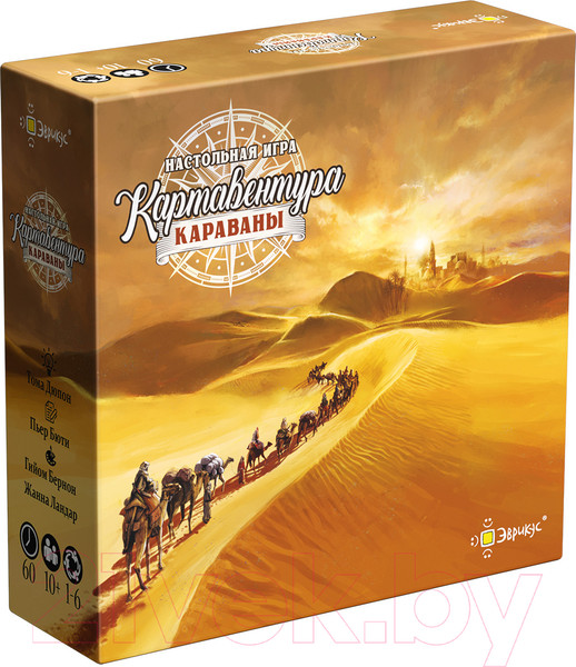 Изображение товара Настольная игра Эврикус Картавентура Караваны / BG-12092