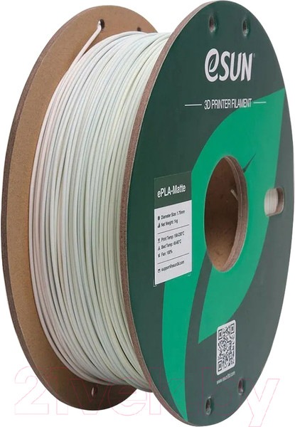 Изображение товара Пластик для 3D-печати eSUN ePLA-Matte Filament / т0034917 (1.75мм, 1кг, радуга)