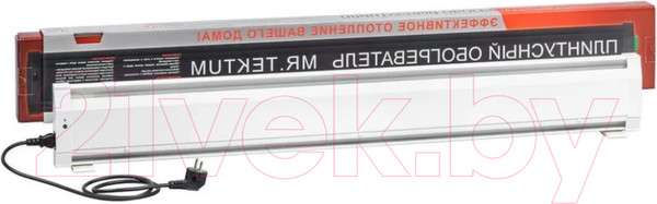 Изображение товара Теплый плинтус электрический Mr.Tektum Smart Line 1.1м левый (белый)