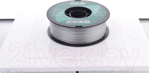 Изображение товара Пластик для 3D-печати eSUN eTwinkling Filament / т0036026 (1.75мм, 1кг, серебристый)