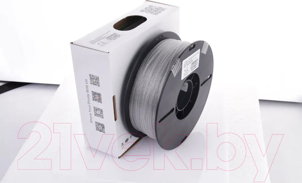 Изображение товара Пластик для 3D-печати eSUN eTwinkling Filament / т0036026 (1.75мм, 1кг, серебристый)