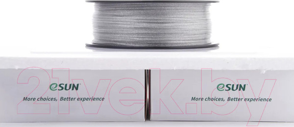 Изображение товара Пластик для 3D-печати eSUN eTwinkling Filament / т0036026 (1.75мм, 1кг, серебристый)