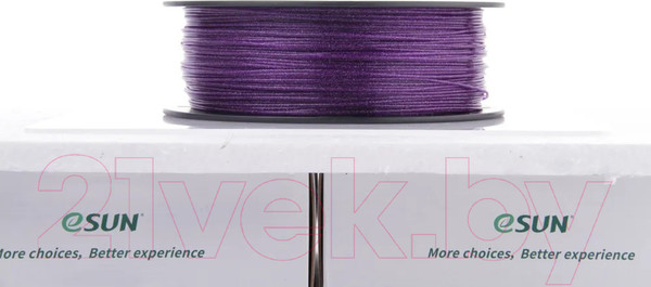 Изображение товара Пластик для 3D-печати eSUN eTwinkling Filament / т0034918 (1.75мм, 1кг, фиолетовый)