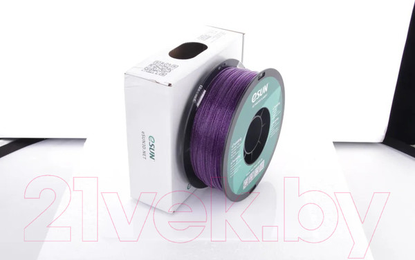 Изображение товара Пластик для 3D-печати eSUN eTwinkling Filament / т0034918 (1.75мм, 1кг, фиолетовый)