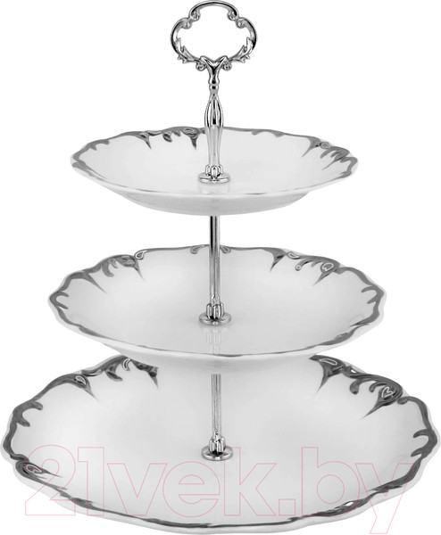 Изображение товара Ваза-этажерка Lenardi Argento 666-406