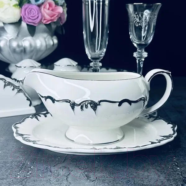 Изображение товара Соусник Lenardi Argento 666-407 (с блюдцем)