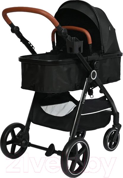 Изображение товара Детская универсальная коляска Tomix Bonny / 619A (Jet Black)
