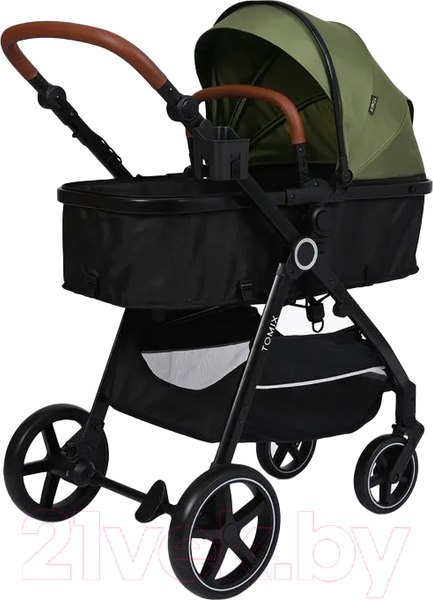 Изображение товара Детская универсальная коляска Tomix Bonny / 619A (Dark Olive)