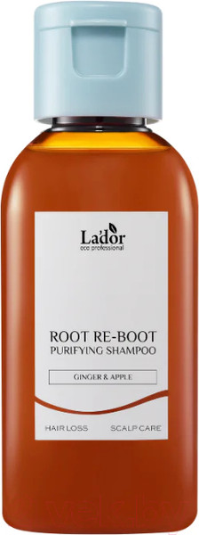 Изображение товара Шампунь для волос La'dor Root Re-Boot Purifying Ginger & Apple (50мл)