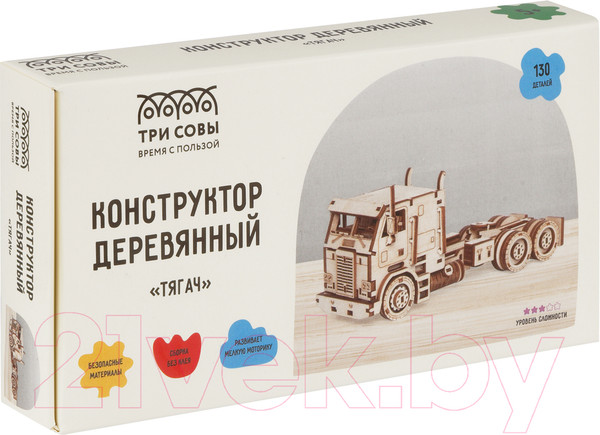 Изображение товара Конструктор Три совы Тягач / ДКНС017 (130эл)