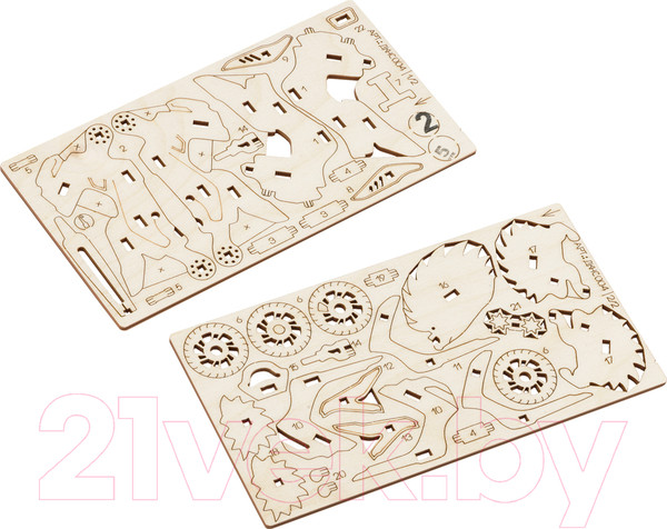 Изображение товара Конструктор Три совы Мото-Еж / ДКНС004 (37эл)