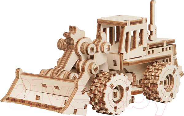 Изображение товара Конструктор Три совы Трактор с ковшом / ДКНС012 (89эл)