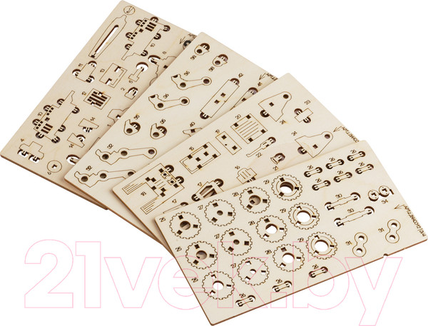 Изображение товара Конструктор Три совы Трактор с ковшом / ДКНС012 (89эл)