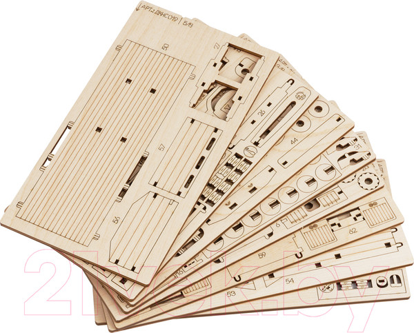 Изображение товара Конструктор Три совы Тягач с прицепом / ДКНС019 (190эл)