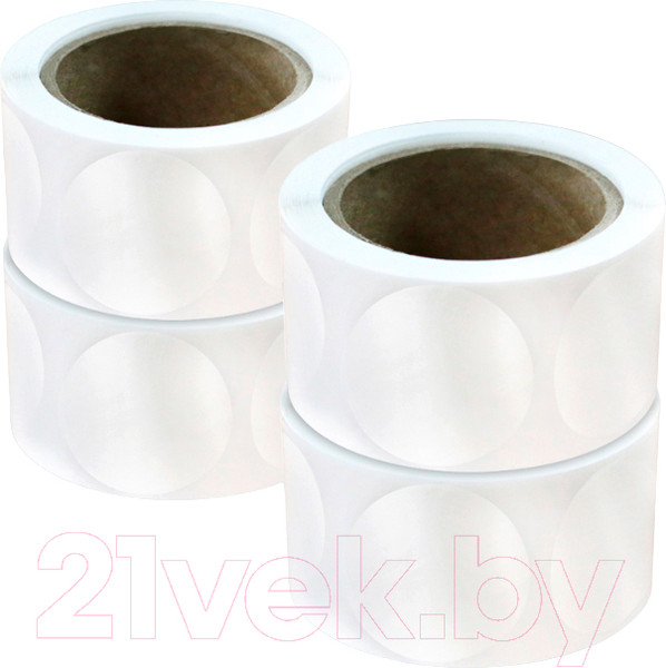 Изображение товара Набор этикеток FLEX-N-ROLL Круглые 30мм / FNP00-30-C40-4x0300 (1200шт)