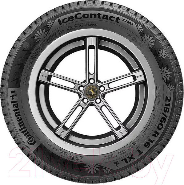 Изображение товара Зимняя шина Continental IceContact XTRM 175/65R15 88T (под шип)