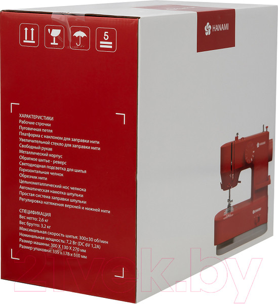 Изображение товара Швейная машина Comfort Sakura 120