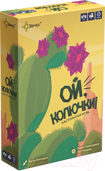 Изображение товара Настольная игра Эврикус Ой, колючки! / BG-11093