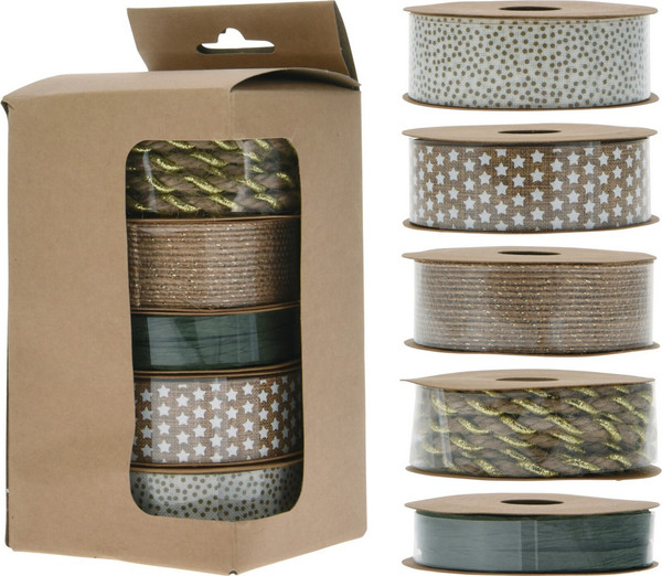 Изображение товара Набор лент декоративных Белбогемия 106344 (5шт)