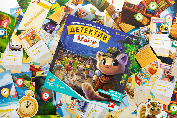 Изображение товара Настольная игра Эврикус Детектив Кейти / PG-17361