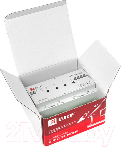 Изображение товара Контроллер для реле EKF ePRO24 Home / ePRO-h-10-4-230-W