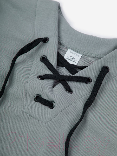 Изображение товара Свитшот детский Amarobaby Top / AB-OD23-T28/11-128 (серый, р.128)