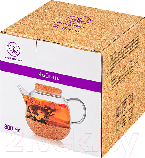 Изображение товара Заварочный чайник Elan Gallery Crystal Glass / 360141 