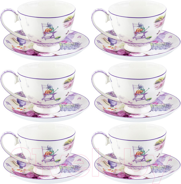 Изображение товара Набор для чая/кофе Elan Gallery Лаванда / 420466