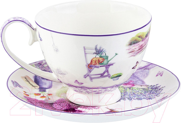 Изображение товара Набор для чая/кофе Elan Gallery Лаванда / 420466