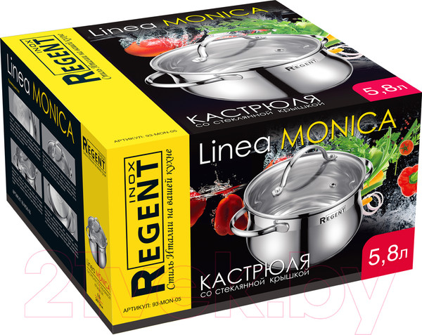 Изображение товара Кастрюля Regent Inox Monica 93-Mon-05