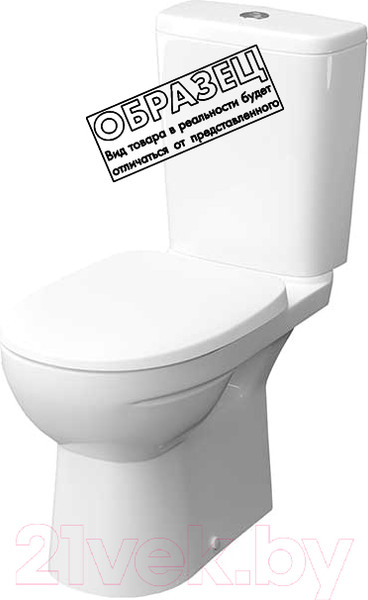 Изображение товара Унитаз напольный Керамин Альбано R Slim Инкоэр (полипропилен)
