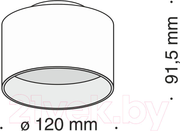 Изображение товара Точечный светильник Maytoni Planet C009CW-L16W
