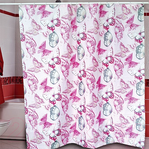 Изображение товара Шторка-занавеска для ванны Miranda Sare Pink