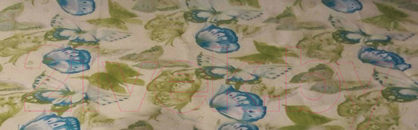 Изображение товара Шторка-занавеска для ванны Miranda Sare Green