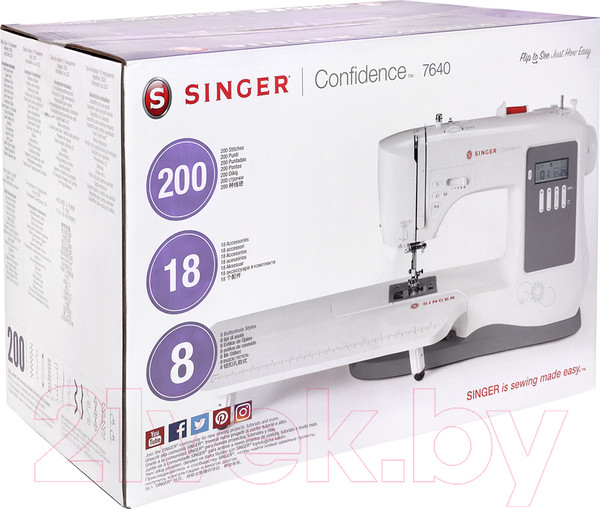Изображение товара Швейная машина Singer Confidence 7640