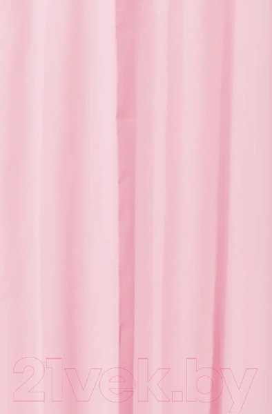 Изображение товара Шторка-занавеска для ванны V-line 180x180 (розовый)