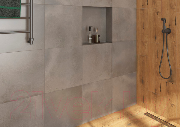 Изображение товара Плитка Cersanit Loft C-LO4R402D / 17182/16121  (420x420, темно-серый)