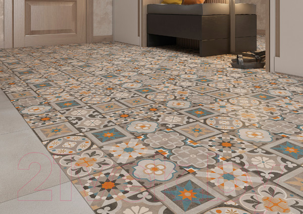 Изображение товара Плитка Cersanit Loft C-LO4R402D / 17182/16121  (420x420, темно-серый)