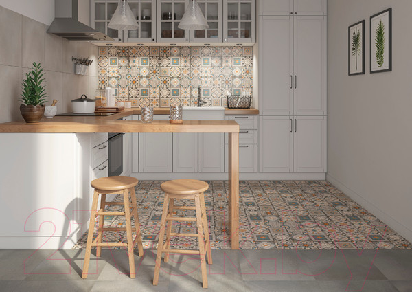 Изображение товара Плитка Cersanit Loft C-LO4R402D / 17182/16121  (420x420, темно-серый)