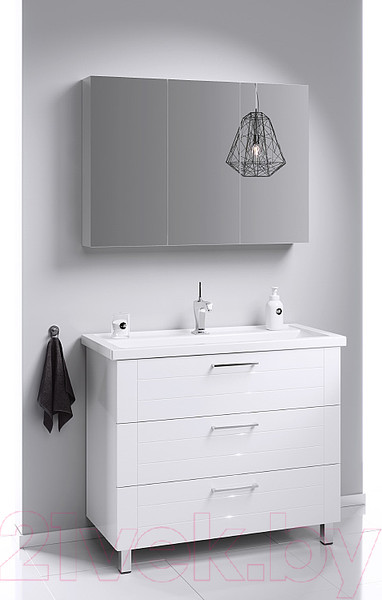 Изображение товара Тумба под умывальник Aqwella Манчестер 100 / MAN01103