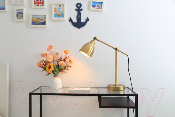 Изображение товара Настольная лампа ArtStyle HT-719BRS (латунь)