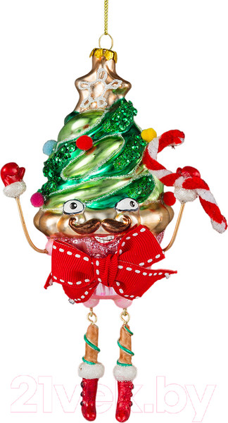 Изображение товара Елочная игрушка Erich Krause Decor Мистер Капкейк / 56258