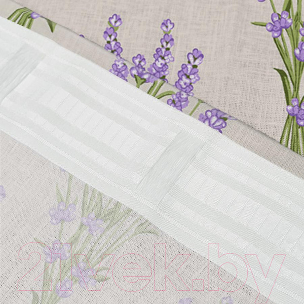 Изображение товара Штора ВАСИЛИСА ДН-10 145x260 / 293725 (букет лаванды)