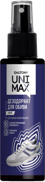 Изображение товара Дезодорант для обуви Salton Unimax (100мл)