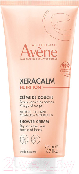 Изображение товара Крем для душа Avene Xeracalm Nutrition Легкий питательный очищающий (200мл)