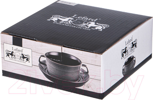 Изображение товара Чаша бульонная Lefard Graphite 474-237 (с блюдцем)